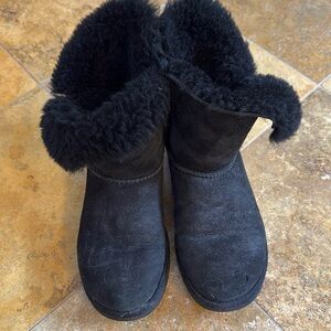 Ugg button boots